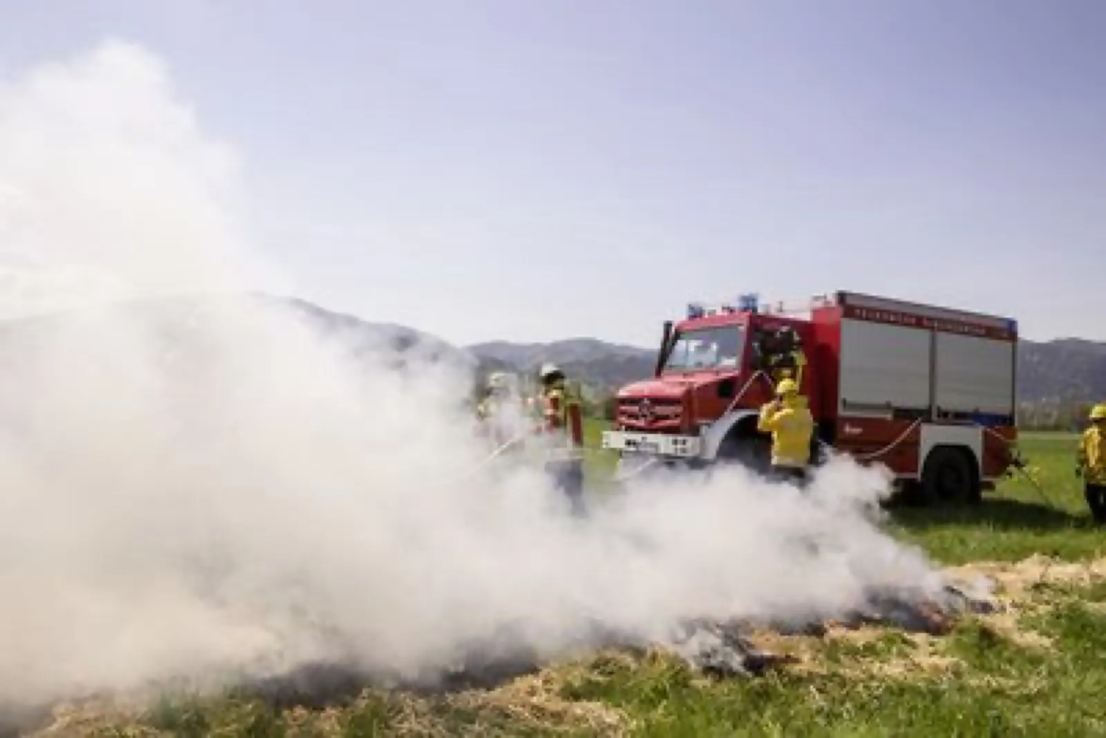 The Unimog as a fire truck
