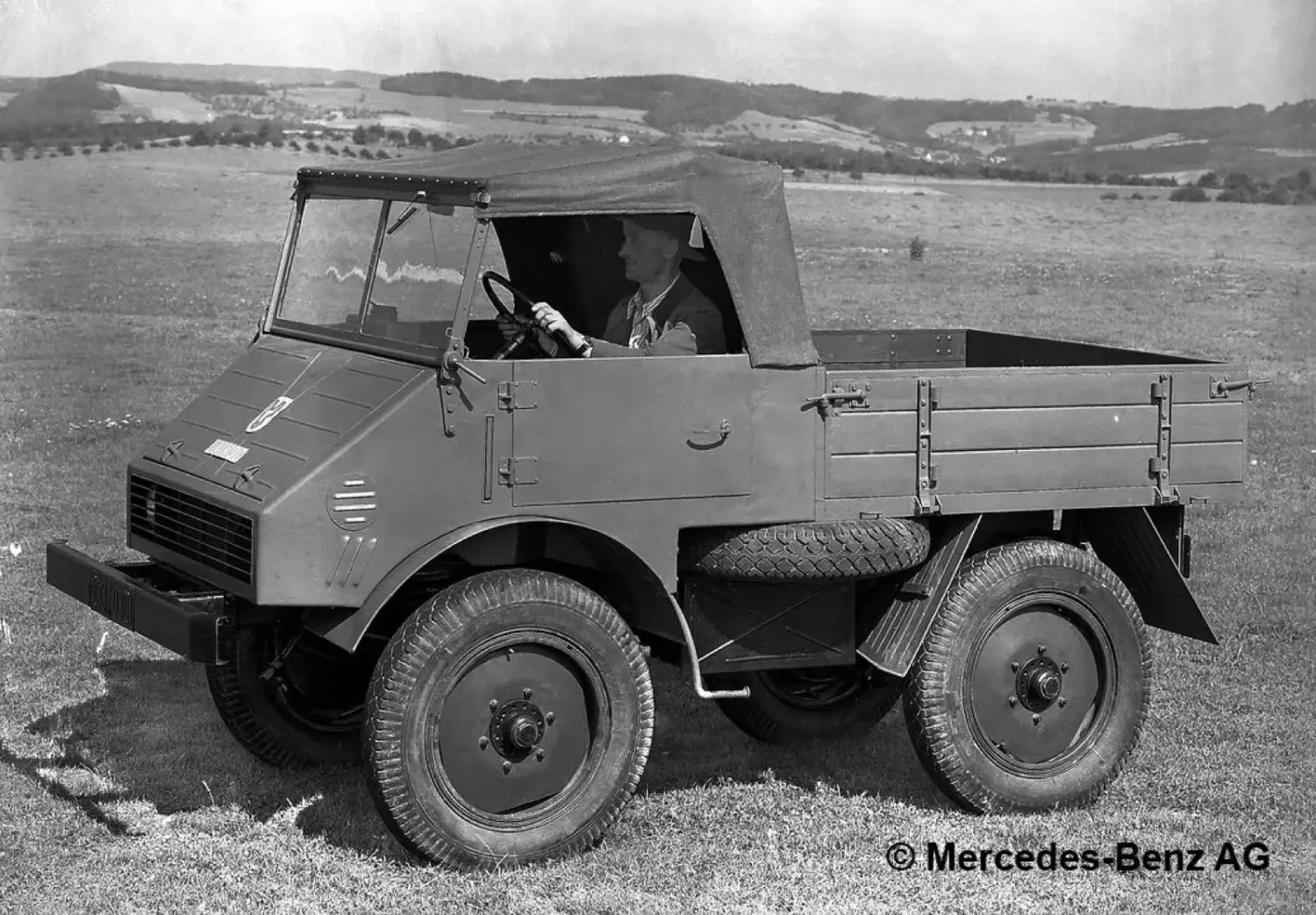 Boehringer Unimog U25, modèle 70200 produit de 1948 à 1951