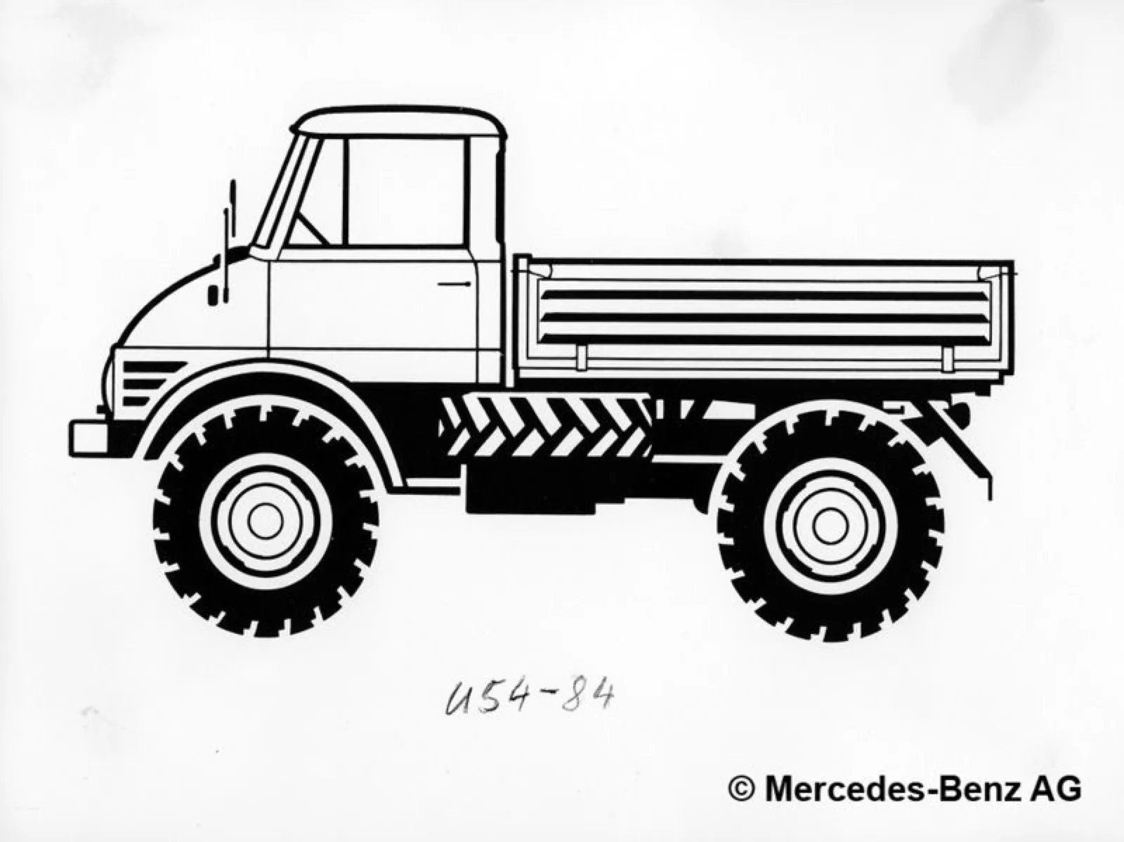 Unimog U54 series 403 closed cab