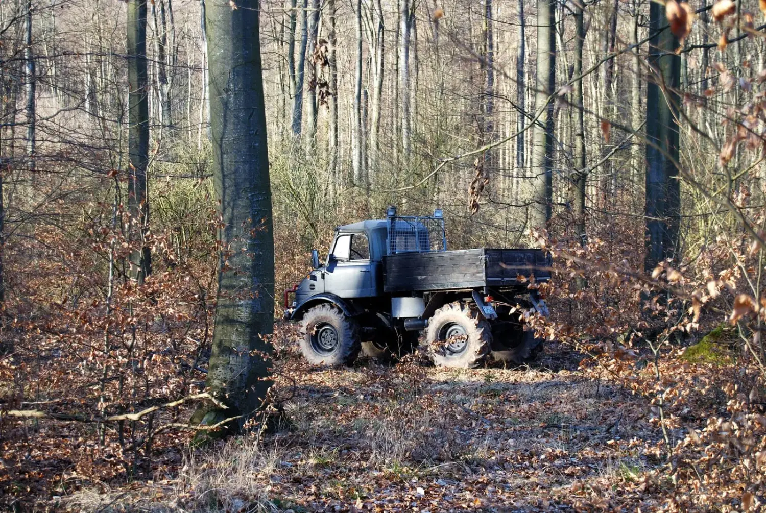 Unimog 406 Forêt