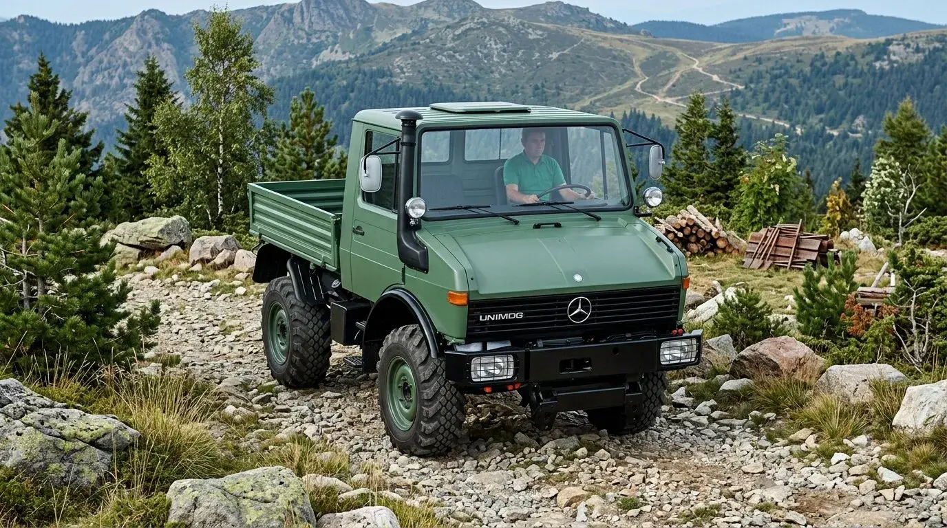 Unimog series 424, models U1000, U1000 T, U1200, U1200 T, U1250, U1250 L, U1550