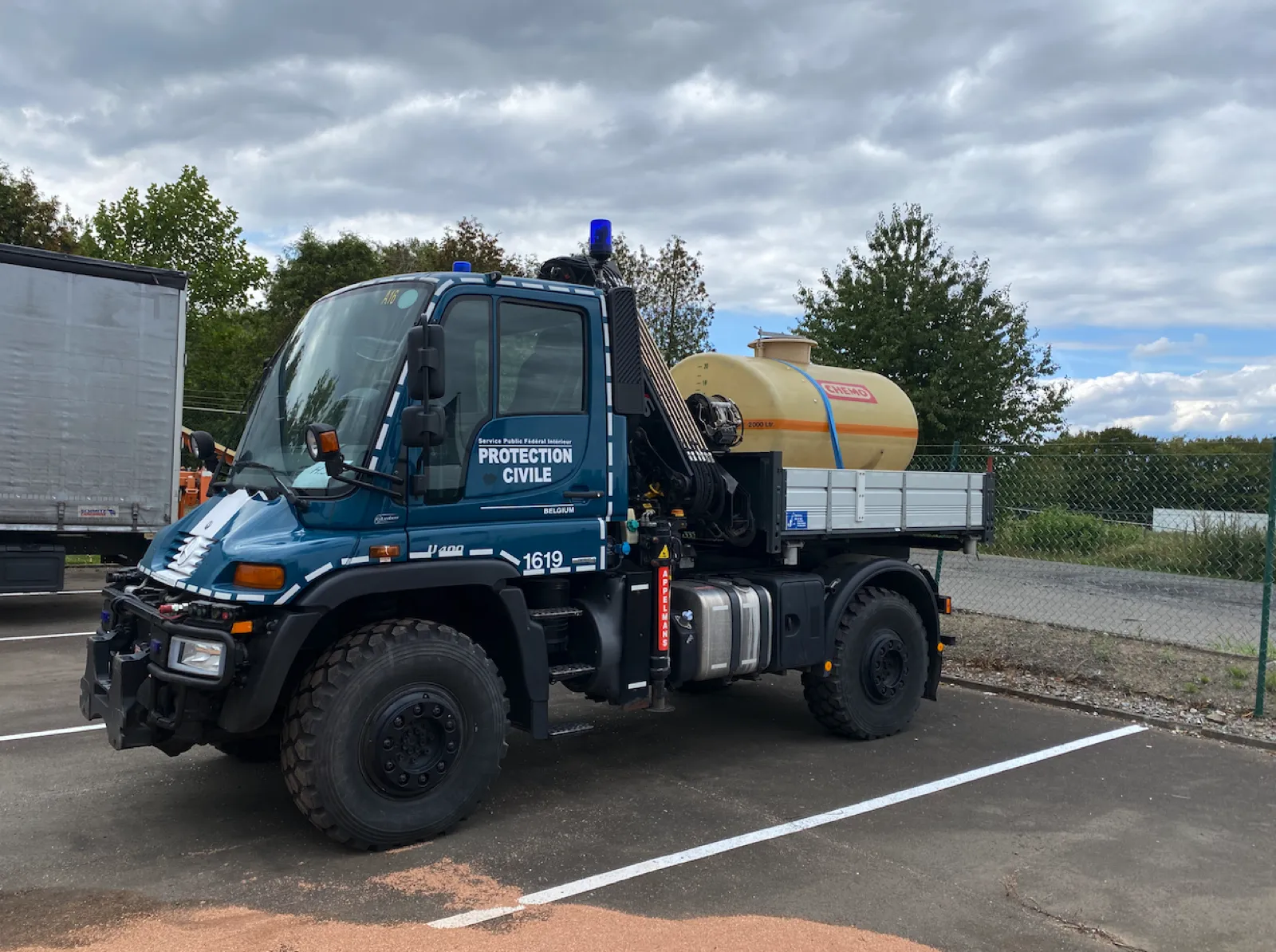 Unimog protection civile