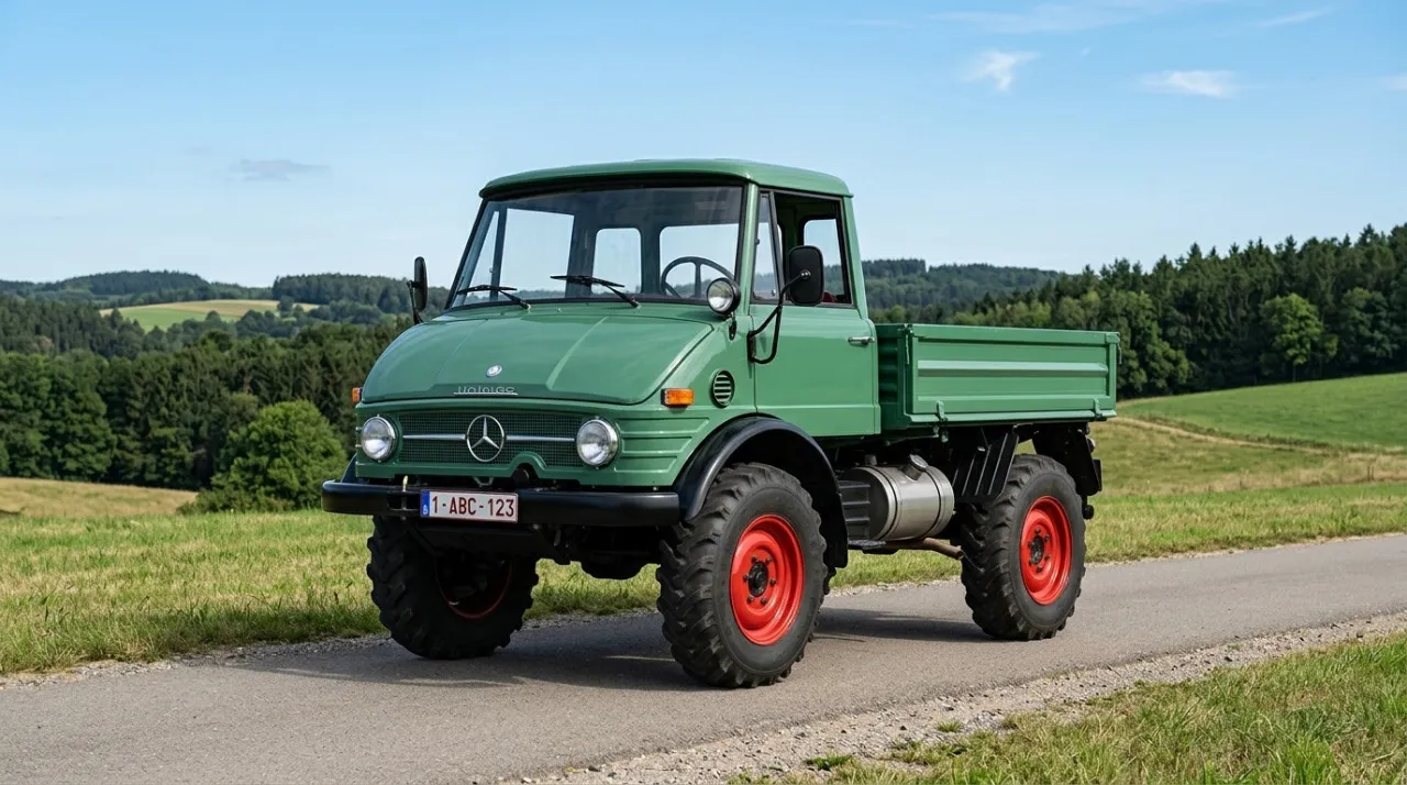 Unimog U25 series U402, produced from 1953 to 1956