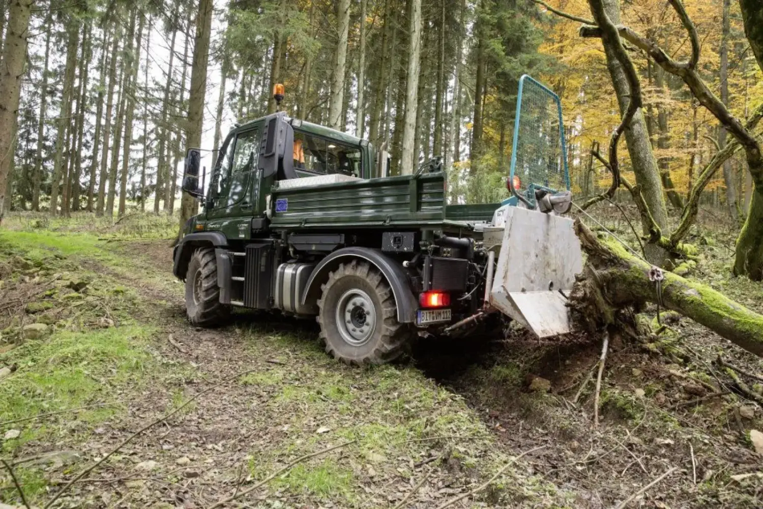 unimog débardage