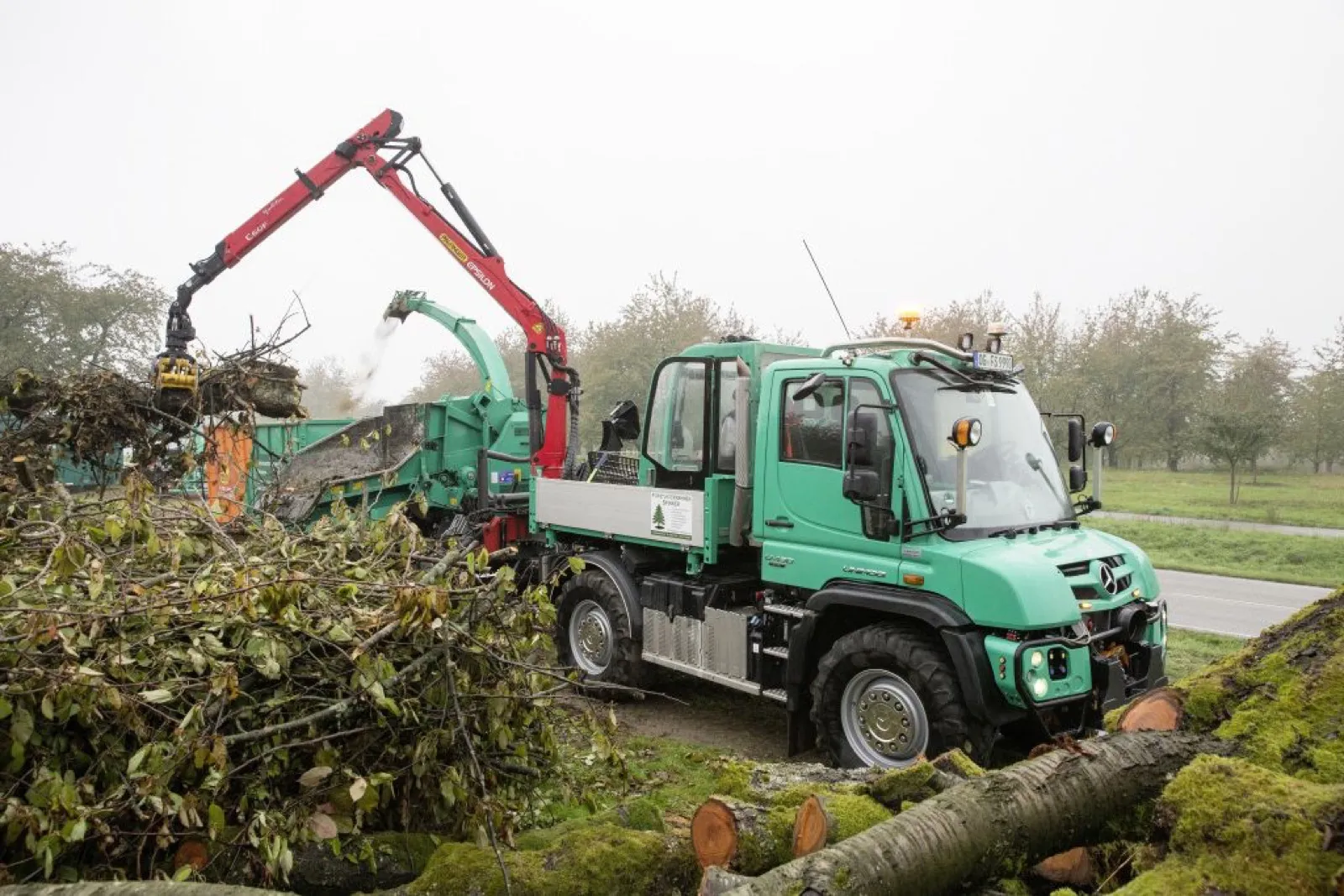 The forestry uses of the Unimog