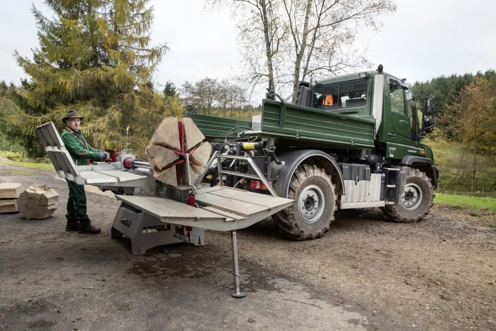 Unimog bucheron